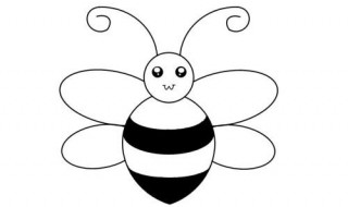 小蜜蜂怎么画（三年级小蜜蜂怎么画）