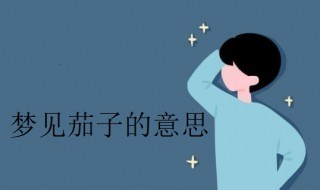 梦见茄子是什么意思 梦见茄子是什么意思?