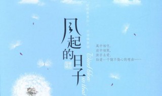 风起的日子歌词（歌曲风起的日子）