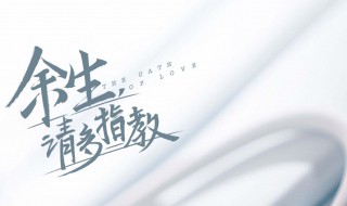 余生请多指教剧情介绍（余生请多指教剧情介绍1-32）