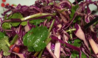 紫包菜凉拌的做法 紫包菜凉拌的做法图片