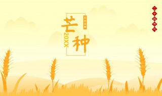 2021年芒种节气的内涵 芒种节气时间为每年公历