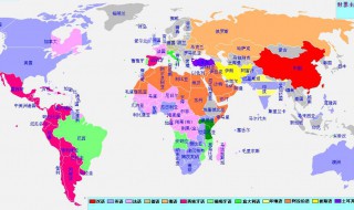 世界语言分布介绍 世界语言分布口诀