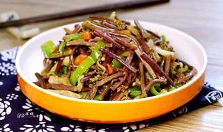 干蕨菜的做法 干蕨菜的做法大全家常菜