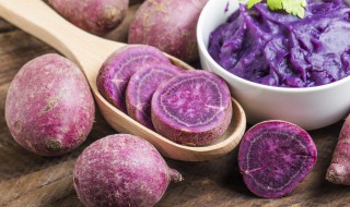 紫薯馅糯米糍的做法 紫薯糯米糍图片