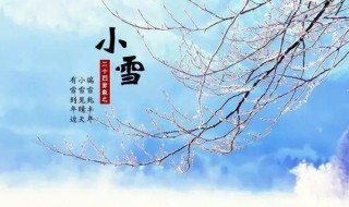 小雪节气习俗 小雪节气的讲究