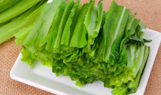 油麦菜和莴笋叶的区别（莴笋叶）