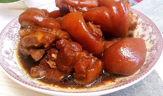 猪蹄瘦肉的做法 猪蹄瘦肉的做法视频