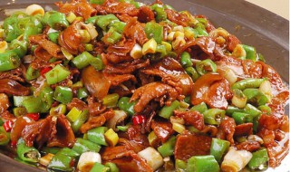 猪肉炒辣椒教程（猪肉炒辣椒教程视频）