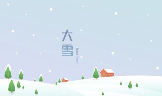 大雪节气介绍（大雪节气介绍ppt）