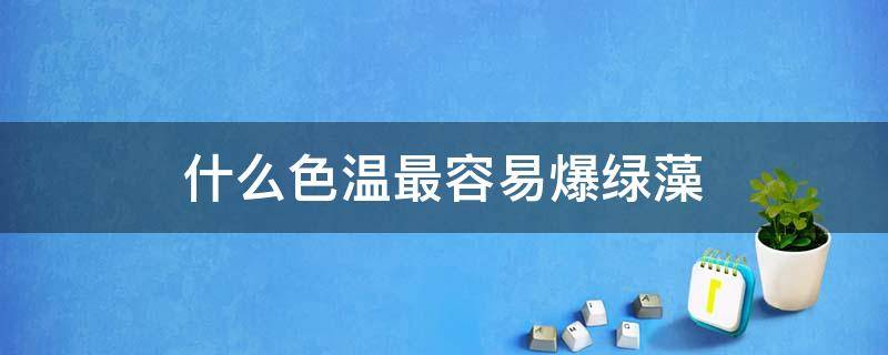 什么色温最容易爆绿藻 哪种颜色灯光更容易爆绿藻