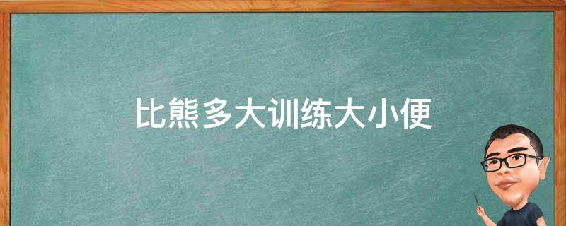 比熊多大训练大小便 比熊多大开始训练大小便