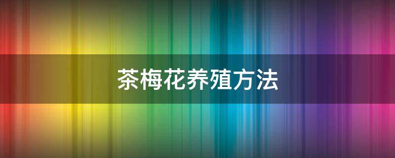 茶梅花养殖方法（茶梅花养殖方法和注意事项）