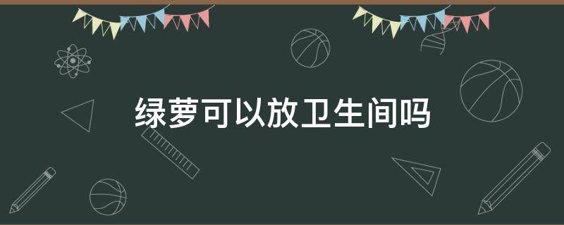 绿萝可以放卫生间吗（绿萝可以放卫生间吗 风水）