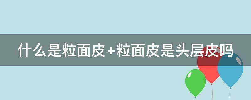 什么是粒面皮 粒面皮和头层牛皮的区别