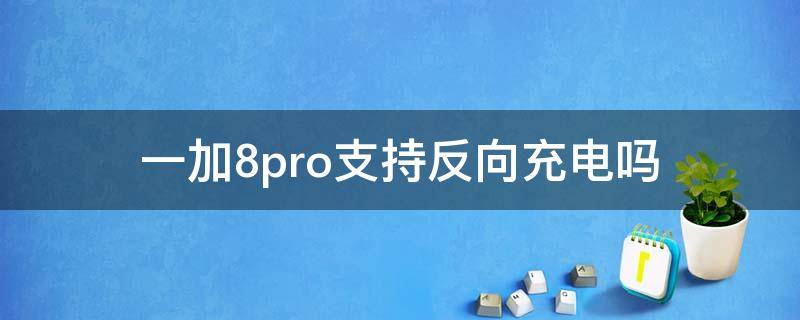 一加8pro支持反向充电吗（一加八pro支持反向充电吗）