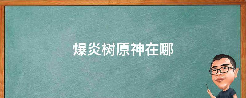 爆炎树原神在哪（原神里面的爆炎树在哪里）