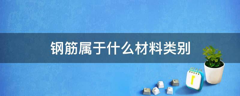 钢筋属于什么材料类别（钢筋属于哪一类）