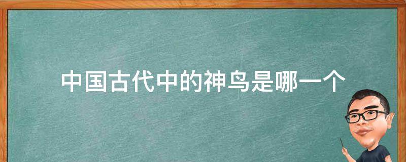 中国古代中的神鸟是哪一个（我国古代中的神鸟是什么）