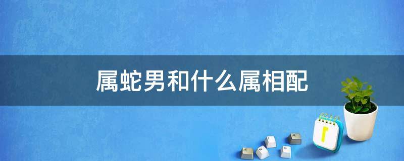 属蛇男和什么属相配 属蛇男和什么属相配对最好