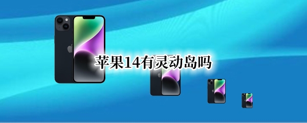 苹果14有灵动岛吗 苹果14有灵动岛吗还是苹果14普肉有灵动岛