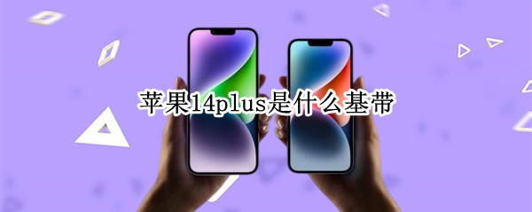 苹果14plus是什么基带 ios 14 基带