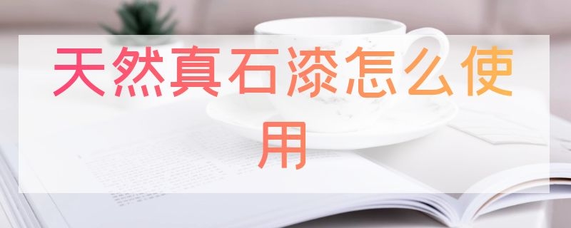 天然真石漆怎么使用 天然真石漆怎么使用视频