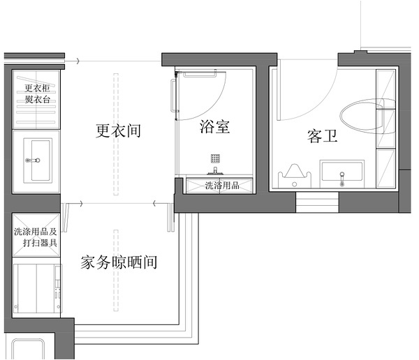 家务间布局设计 去家务设计