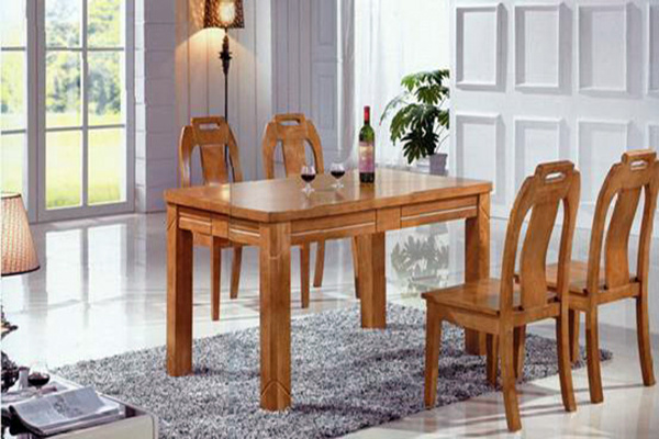 榆木餐椅优点 榆木实木餐桌餐椅