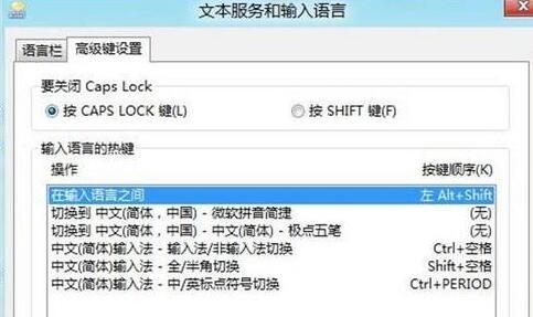 Windows8输入法无法切换的解决办法 win8输入法不能切换