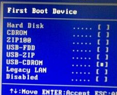 联想bios设置启动找不到USB-HDD怎么办? 联想bios设置找不到u盘