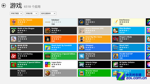 Win8 Apps生态的成长轨迹