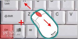 调整Ctrl键加鼠标滚轮玩尺寸的方法 设置鼠标滚轮缩放的快捷键