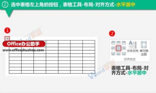 使用Word制作成绩表表格的方法