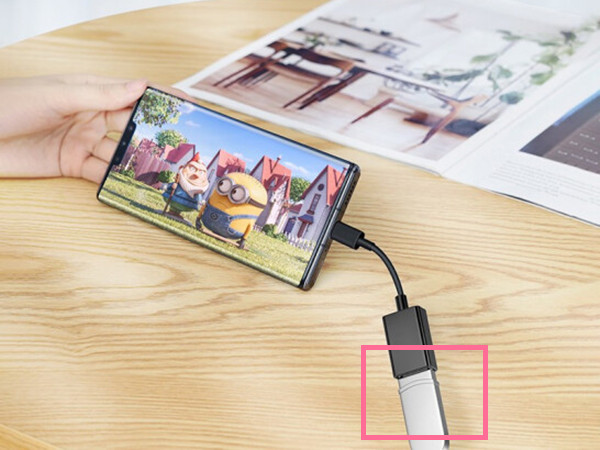 华为pockets怎么打开u盘